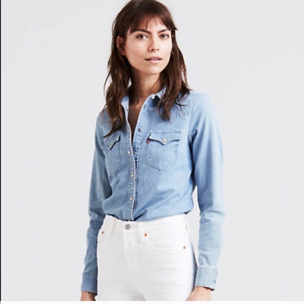 Women’s Levi’s denim top size small